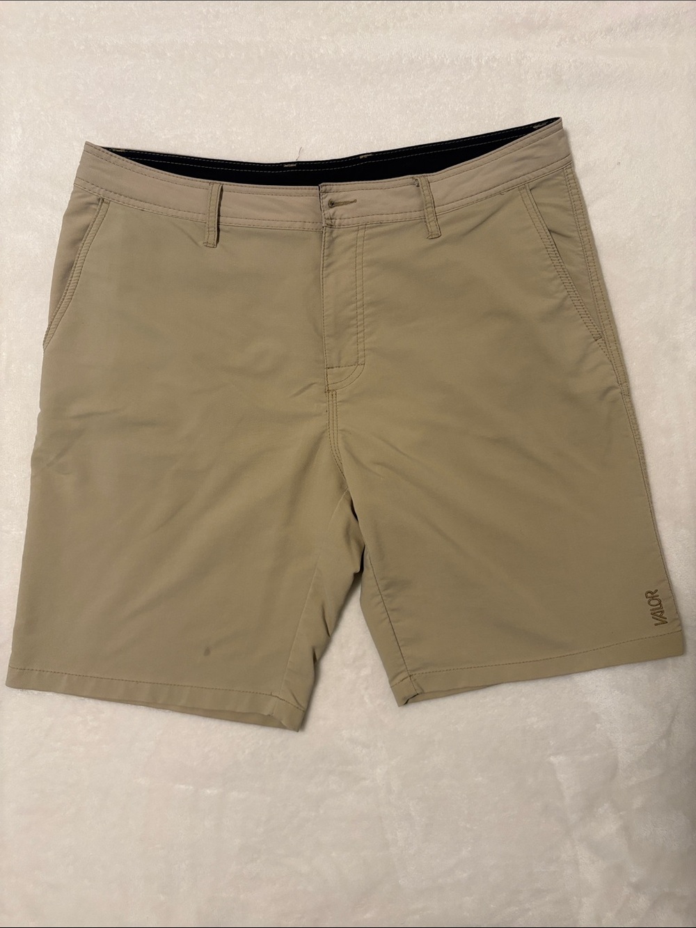 Men's size 34 Khaki Performance Shorts - Valor